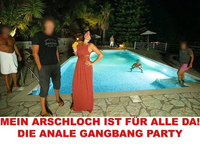 MEIN ARSCHLOCH IST FÜR ALLE DA! DIE ANALE GANGBANG PARTY