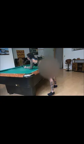 Erst mal beim Rauchen schön verwöhnt worden yuhuuu - Chaya-Mila