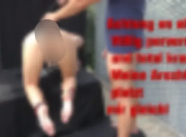 Achtung an alle! Völlig pervers und total krank! Meine Arschfotze platzt mir gleich! - Crazy-Sophia