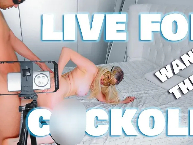 Live-Cuck-Cam-Demütigung: Verweigerung des kleinen Penis, Bull Doggy & Analverkehr, Sperma-Essen