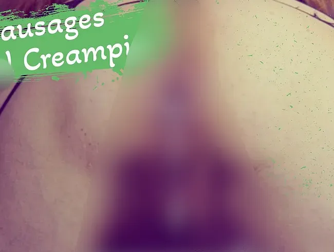 Massiver ANAL CREAMPIE nach WURST in meinem ARSCH
