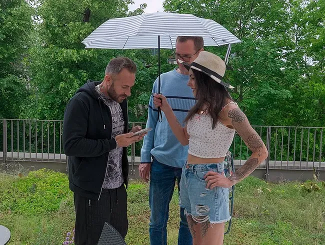 Boah krass! PFINGST-SANDWICH! PICKNICK wird zum FICK-NICK! Doppelt gestopft & doppelt zerrissen!