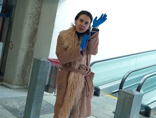  DER ERSTE männliche SQUIRT IM INTERNET! ZWANGSENTSAMUNG mit meinen blauen Lieblingshandschuhen! 