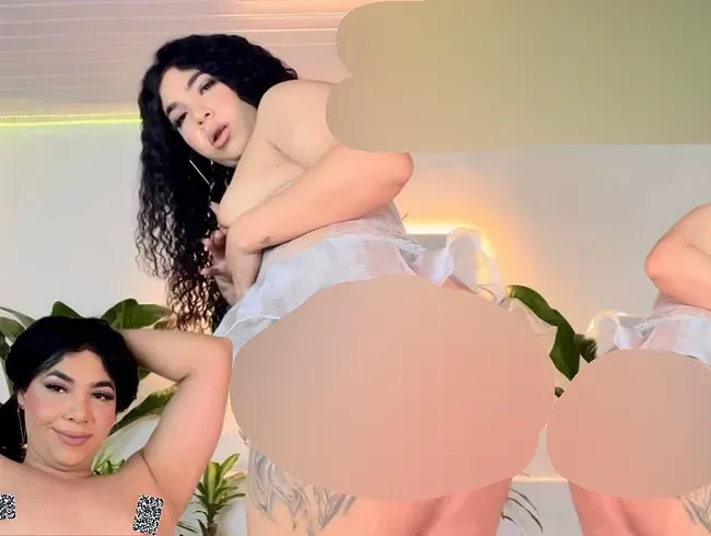 Nahaufnahme von meinem Hintern und meinen Achselhöhlen, viel Sperma - JessieRoss Anal Video
