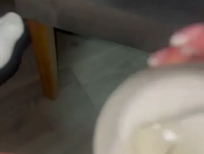 Soaked suffering pussy from wax