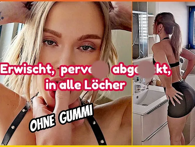Erwischt,pervers abgefickt,alle Löcher,Doppelte Penetration
