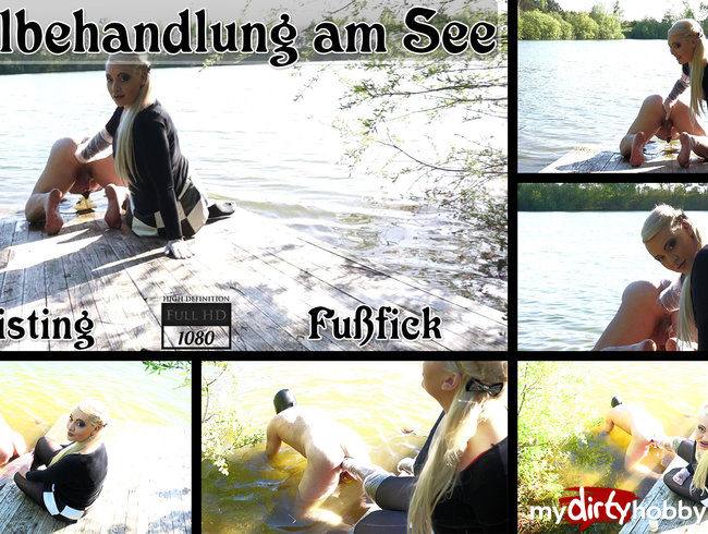 Analbehandlung am See