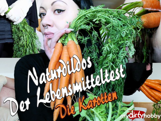 Naturdildos - Der Lebensmitteltest - Die Karotten