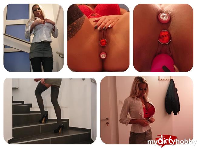 Mit 3 Toys zum Orgasmus