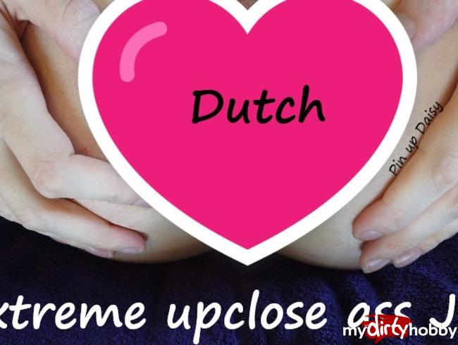 Extreme Nähe zum Arsch tease JOI Niederländisch