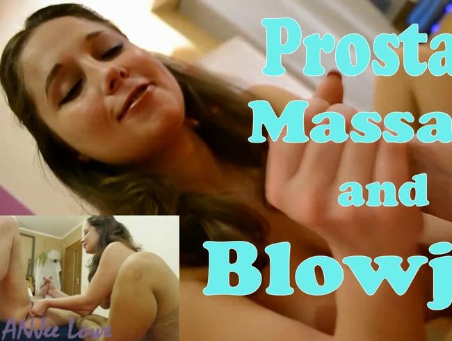 Prostata-Massage und Blowjob
