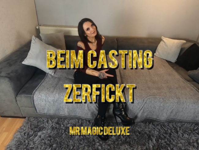 Creampie im Arsch beim Pornocasting