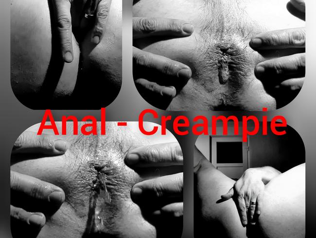 Erster ANAL - CREAMPIE DELUXE - Sperma aus der Arschfotze