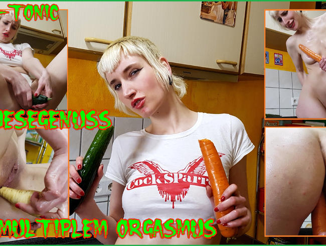 Gemüsegenuss mit multiplem Orgasmus